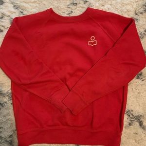Isabel marant etoile milly logo sweatshirt